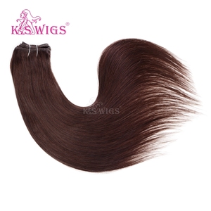 Extensions de cheveux naturels chinois Remy 100 % en gros, alignées sur les cuticules, double épaisseur, douces, sans perte, couleur foncée, lisses naturelles. - Product Image 3