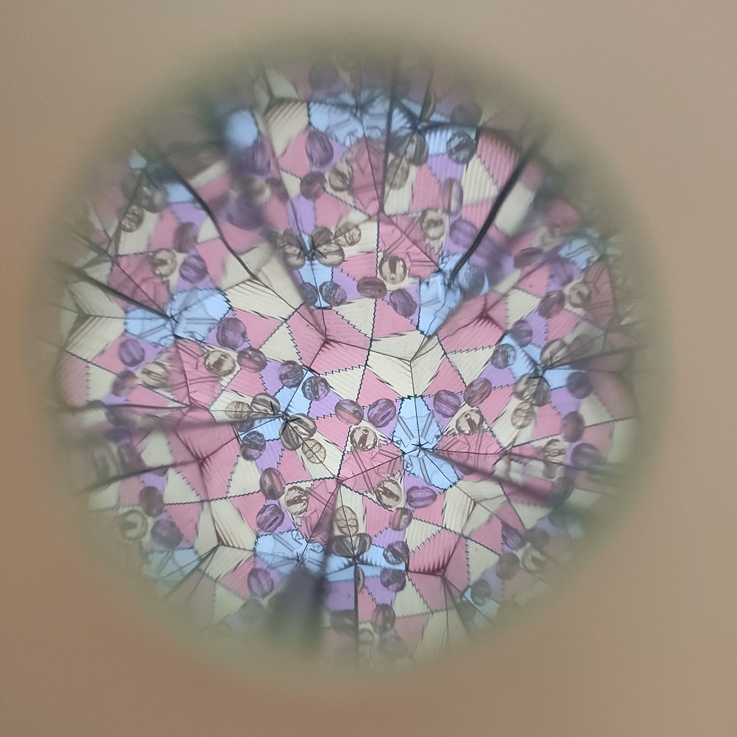 ECO friendly Packaging Poster Luxury Lipstick Cardboard Tube Paper Kaleidoscope