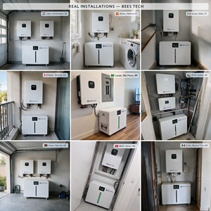 10000+ Döngü Ömrüne Sahip 36kWh 51.2V 720Ah LiFePO4 Güneş Enerjisi Bataryası, Işıklı Tasarım ve 30kW Hibrit İnvertörlü, Şebeke Dışı Güç İçin, AB Stoklarında - Product Image 2