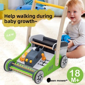 Offre Spéciale : Trotteurs en Bois Personnalisables OEM/ODM pour Bébés de 18 Mois et Plus, Jouets d'Initiation à la Marche pour Garçons et Filles - Product Image 2