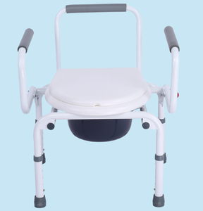 Silla de ducha de aluminio, silla de ducha móvil ajustable para discapacitados - Product Image 2