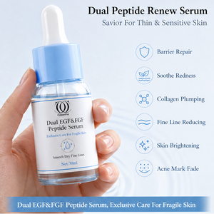 Suero <span class=keywords><strong>de</strong></span> Péptidos EGF FGF <span class=keywords><strong>de</strong></span> Marca Privada para Reparación <span class=keywords><strong>de</strong></span> Piel Frágil y Antienvejecimiento 30ml - Product Image 5