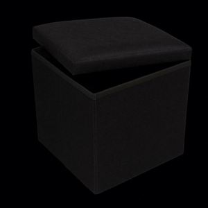 Modern <b>Stool</b> Living Room Furniture <b>Storage</b> Box Fabric Stainless Steel Bamboo Highest Quality Sample Available <b>Stools</b> Counter - Product Image 3