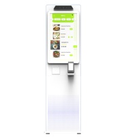 Fabricant de kiosques de paiement d'individu 32 "kiosque incurvé de paiement sans espèces de kiosque d'écran tactile avec le système de position