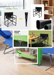 Ağır Oxford kumaş balıkçılık çizim için plaj sandalyesi taşınabilir katlanır sandalye kamp açık etkinlikler fabrika toptan - Product Image 3