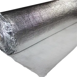 Écran solaire résistant à la déchirure et tissu de feuille d'aluminium en fibre de céramique résistant à l'abrasion