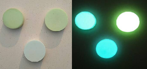 Poudre de pigment photoluminescent bleu-vert à haute luminosité Junting à base d'aluminate de <span class=keywords><strong>strontium</strong></span>, peinture longue durée pour revêtements et peintures - Product Image 4