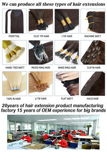 6d sin costuras invisible rizado i tip cabello suave extensión de trama sin procesar cabello humano Remy virgen - Product Image 5