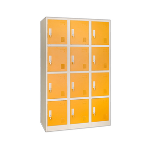 Heavy Duty 15 Cửa Kim Loại Lưu Trữ Thép <span class=keywords><strong>Locker</strong></span> <span class=keywords><strong>6</strong></span> Ngăn Thép <span class=keywords><strong>Locker</strong></span> - Product Image 2