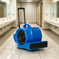 Souffleur d'air chaud KH-2900 puissant 2900W, sécheur de tapis commercial avec contrôle à 3 vitesses, faible MOQ, ventilateur d'air pour un séchage rapide des sols