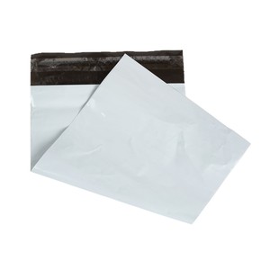 Source Of Goods White Express Delivery <b>Bag</b> 12 Mil Thickened <b>Polyethylene</b> Self Sealing Courier <b>Bag</b> For Mailing - Product Image 1
