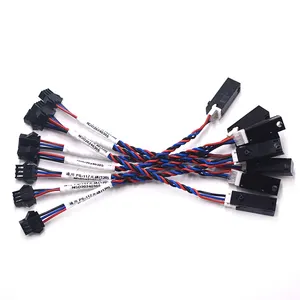 Customized 3/4/5/6/7/8/9pin Molex Jst Connector Waterproof Car Electric Vehicle Wiring Harness