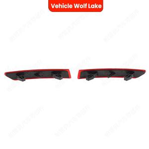 Reflectores de luz trasera para parachoques Wolf Lake para Audi A3 Sportback 2020-21 Q3 19-24 con lentes LED - Product Image 1