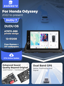 DUDUAUTO DUDU7 A7870 AKM7739 DSP QLED Lecteur multimédia Android 11,5 pouces pour Honda Odyssey <span class=keywords><strong>2022</strong></span>-Présent Elite - Product Image 2