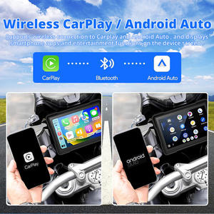 Tout-en-un 5-Inch Wireless Carplay and Android AutoGPS Recorder for Motorcycles New Condition <span class=keywords><strong>Cross</strong></span>-Border - Product Image 5