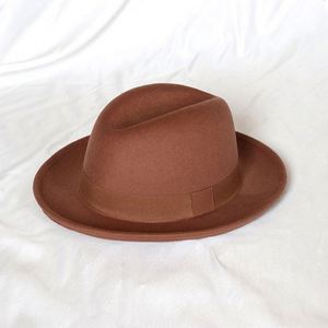Custom Fashion Men Dress Fadora <b>Hats</b> 2022 New Two Tone Colour Bowler Homburg Trilby Fedoras Wholesale Sombrero Fedora <b>Hats</b> Men - Product Image 2