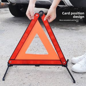 Support réfléchissant pour véhicule avec triangle de signalisation d'avertissement de stationnement et outils d'urgence pour voiture - Product Image 3