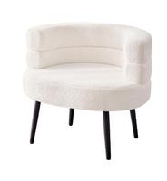 Chaise de canapé paresseux en laine d'agneau européenne Salon Chambre Balcon Canapé Chaise de maquillage Tabouret de commode