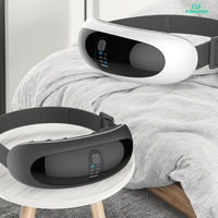 Masseur oculaire portable avec thérapie par la lumière pulsée et massage tactile au point d'acupuncture Différents modes Rouge et vert Profitez n'importe où