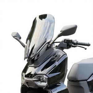 Adecuado para Honda HRD125 con modificación de espejo retrovisor delantero, parabrisas elevado HRD, parabrisas deportivo - Product Image 1