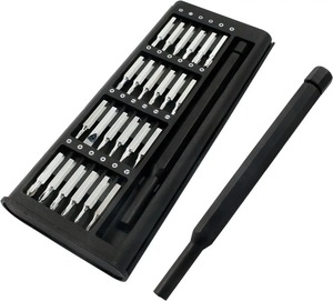 25pcs Magnetic Precision Chrome Vanadium Steel Industrial Grade Cross <b>Screwdriver</b> <b>Bit</b> Kit OEM Multifunctional Ratcheting Plastic - Product Image 1