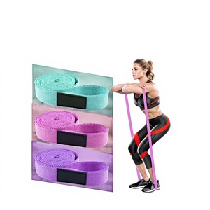 Bandes de Résistance Éco-Responsables en Tissu Polyester Longue Durée pour Entraînement à Domicile et en Salle de Sport - Product Image 2
