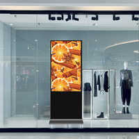 Pantalla LCD Vertical de Señalización Digital de 43 Pulgadas HD Android para Interiores, Kiosco de Exhibición Publicitaria