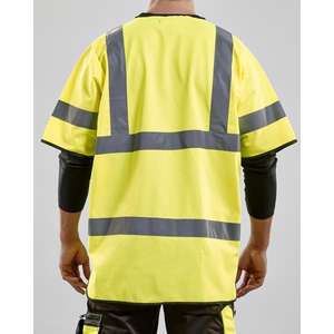 BLAKLADER - 3023102233004XL/5XL Chaleco Hi-Vis Clase 3 Amarillo-EAN 7330509632673 ROPA DE TRABAJO DE LA HI-VIS - Product Image 4