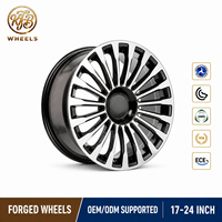 Jantes forgées KFB OEM améliorées 19-22 pouces 5x112 5x120 à rayons multiples en alliage d'aluminium pour Lexus LS500 Genesis G90 – Vente directe usine