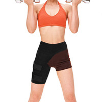 Nouvelle ceinture de soutien de la hanche, soutien inguinal, soulagement de la douleur sciatique, sangle de compression pour la cuisse, attelle de protection pour les articulations, l'arthrite inguinale et la hanche