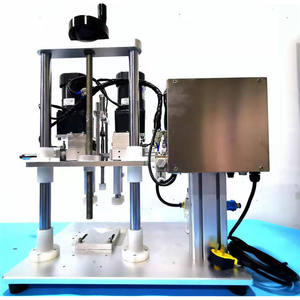 Machine de bouchage semi-automatique Sinparto GKP-80, contrôle numérique PLC, prise européenne 220V, utilisation chimique - Product Image 4