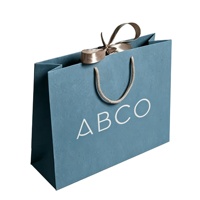 Prix d'usine pour des sacs en papier cadeau de luxe biodégradables et recyclables avec logo personnalisé et estampage à chaud