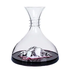 Iceberg Dispenser anggur bebas timah gelas kristal botol anggur merah