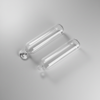 Bateau en verre transparent résistant à la chaleur personnalisé de différentes tailles avec poignées et bateau en quartz bateau semi-quartz