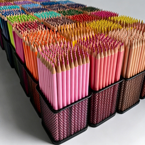 Set di 72 <span class=keywords><strong>Matite</strong></span> Colorate Metalliche Pre-Affilate Ecologiche, Set Professionale di <span class=keywords><strong>Matite</strong></span> <span class=keywords><strong>Acquerellabili</strong></span> <span class=keywords><strong>con</strong></span> Pennello - Product Image 1