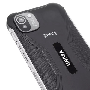 Téléphone portable UNIWA W555 Android 12 NFC SOS/PTT Bouton Global 4G Bandes Quad Core Style Robuste Fonctionnement Français GSM/LTE - Product Image 6
