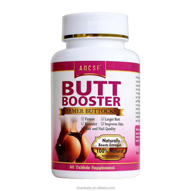OEM Butt Enlargement Pills 3-Day Hip Growth Formula for Women Natural Herbal Supplement 60 Pills/Bottle