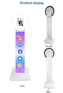 Cabina de fotos con anillo de luz para Selfie, nuevo diseño, 360 pulgadas, 10,2 - Product Image 4