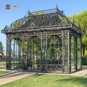 TREVI Magnifique Pavillon <span class=keywords><strong>de</strong></span> Jardin en Fer Forgé Extérieur Élégant Gazebo et Structures <span class=keywords><strong>de</strong></span> Pavillon - Product Image 2