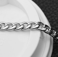Collier en plaqué or 18k, chaine à maillons cubain de 9mm, vente en gros, bijoux Hip Hop, livraison gratuite
