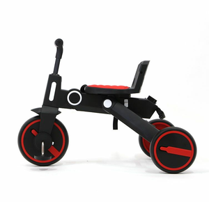 دراجة ثلاثية العجلات محمولة للأطفال من مصنع BEBELUX CE EN71 قابلة للطي آمنة مع مقعد خلفي للأطفال - Product Image 4