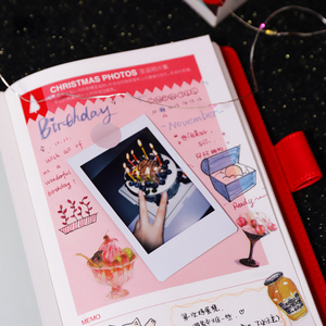 Carnet de notes A5 en cuir PU personnalisé avec impression, carnet de scrapbooking, agenda hebdomadaire, <span class=keywords><strong>album</strong></span> photo commémoratif pour cadeau - Product Image 3