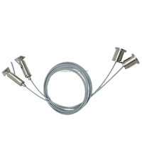 Kit de fils suspendus réglables de 2 m, fil de suspension pour miroir robuste de 1,5 mm