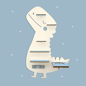 Estante para niños "<span class=keywords><strong>Dino</strong></span>" Adecuado para Toniebox y Aprox. 18 Figuras Tonie-Estante de Pared para Caja de Música Infantil Personalizado Wi - Product Image 4