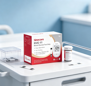 แผ่นทดสอบระดับน้ำตาลในเลือด <span class=keywords><strong>Sinocare</strong></span> H101 สำหรับเครื่องวัดระดับน้ำตาลในเลือด - Product Image 6