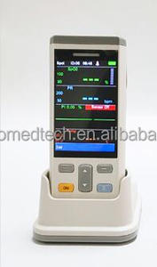 Nhà Máy Giá bác sĩ thú y thiết bị y tế cầm tay quan trọng dấu hiệu màn hình di động thú y multiparameter xung Đo Oxy - Product Image 3