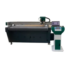 TC Low price cnc vibrating knife cutting machine for corrugated paper corrugated board sample cutter machine with CE