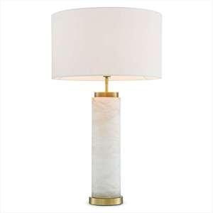 Lampe de table en marbre E27 LED 220V avec interrupteur pour la décoration du salon et de la chambre - Product Image 3