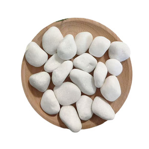 Allée de <span class=keywords><strong>gravier</strong></span> naturel dégringolé perles de pierre irrégulières <span class=keywords><strong>gravier</strong></span> blanc pour aquarium jardin et paysage - Product Image 1