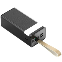 Produit phare, prix d'usine, chargeur de téléphone portable 50000mAh à quatre ports, lampe de camping portable à LED, batterie externe